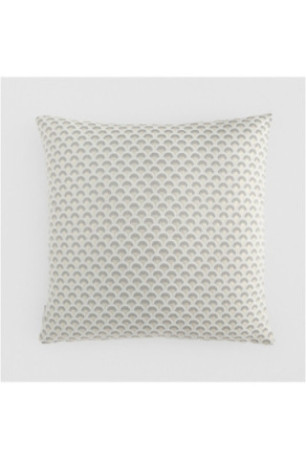 Housse de Coussin Jacquard - Sarina - Silver