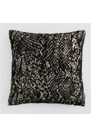 Housse de Coussin Jacquard - Jackie - Black