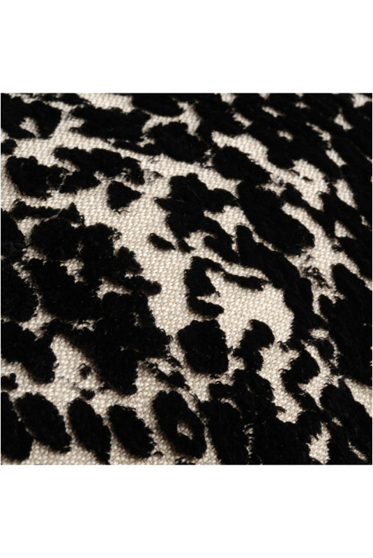 Housse de Coussin Jacquard - Jackie - Black
