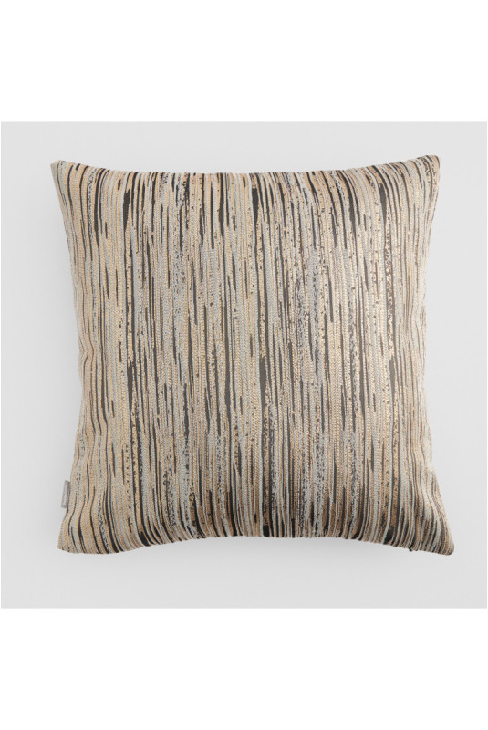 Housse de Coussin Jacquard - Tessuto - Gold