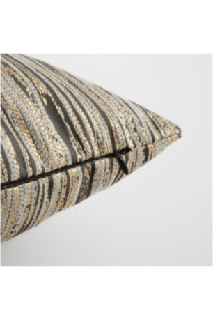Housse de Coussin Jacquard - Tessuto - Gold