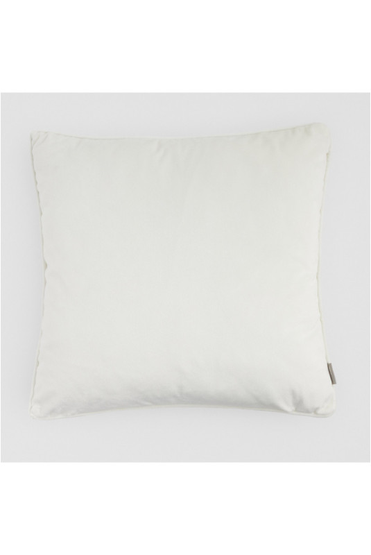 Housse de Coussin Brodée - Maple - White