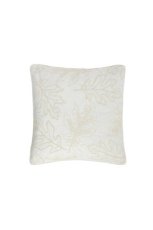 Housse de Coussin Brodée - Maple - White