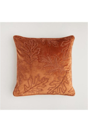 Housse de Coussin Brodée - Maple - Carmel