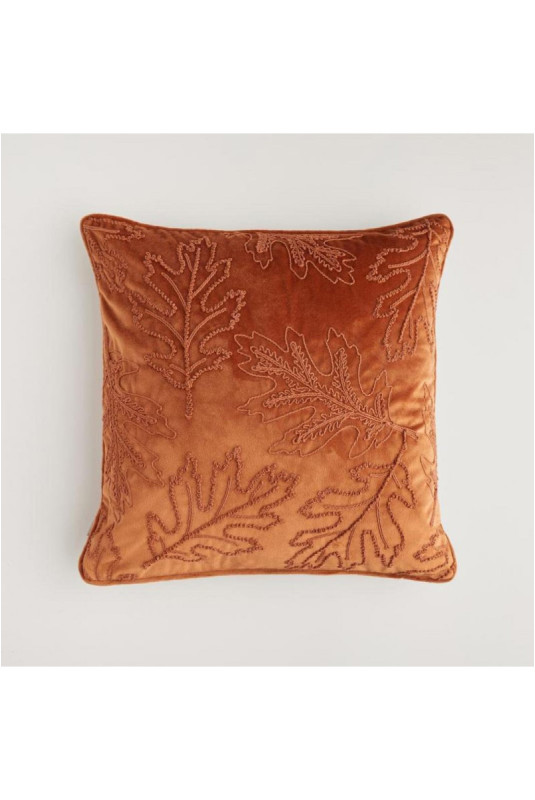 Housse de Coussin Brodée - Maple - Carmel