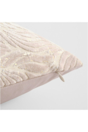 Housse de Coussin Jacquard - Ventiri - Light Pink