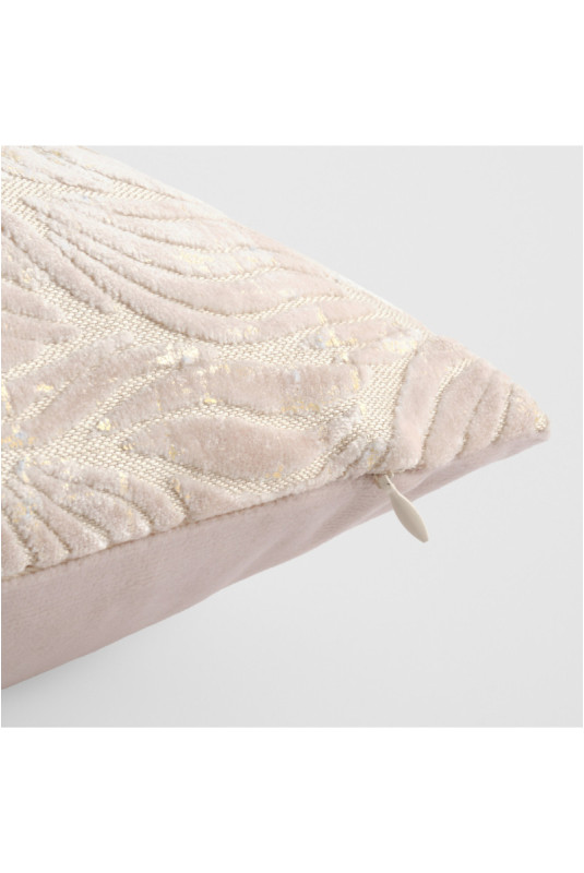 Housse de Coussin Jacquard - Ventiri - Light Pink