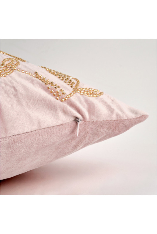 Housse de Coussin Décorative - Nymfe - Dirty Pink