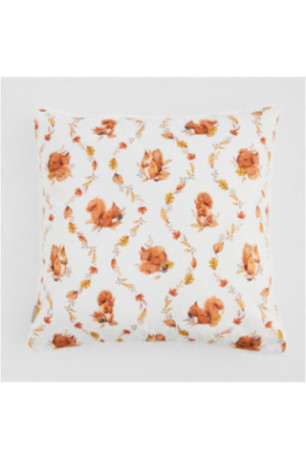 Housse de Coussin Imprimée - Norell - White