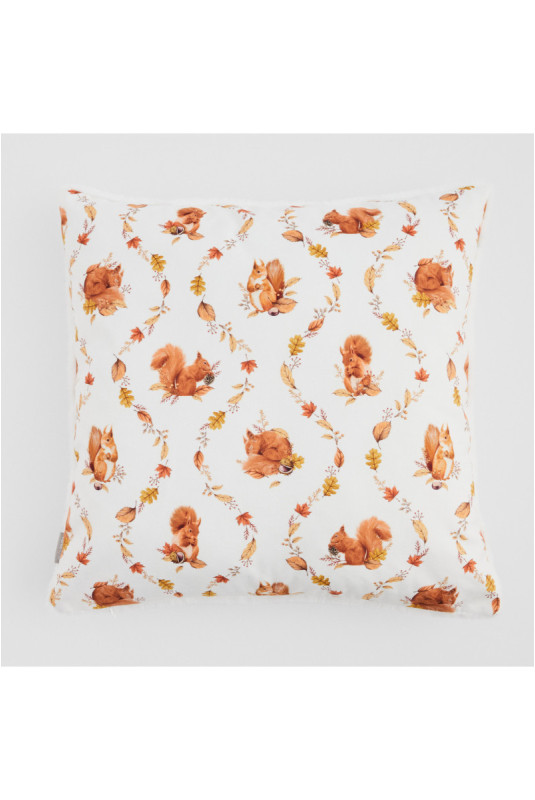 Housse de Coussin Imprimée - Norell - White