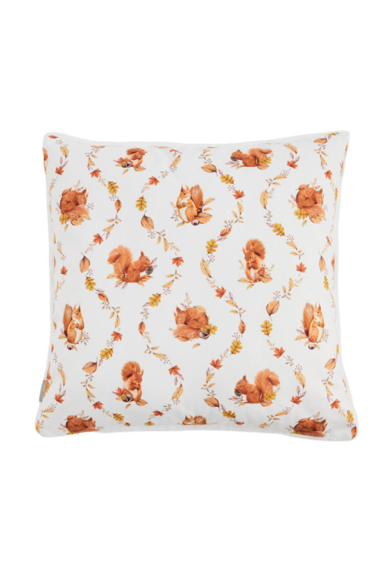 Housse de Coussin Imprimée - Norell - White
