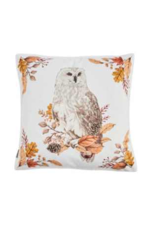 Housse de Coussin Imprimée - Ownis - Ecru