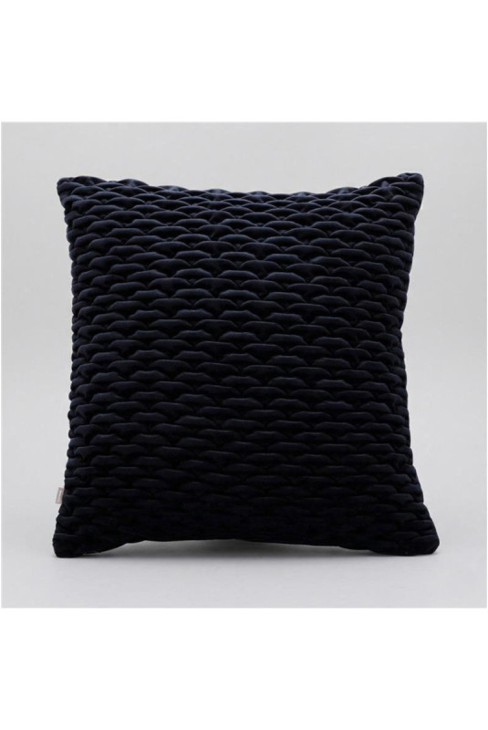 Housse de Coussin Solide - Flocco - Black