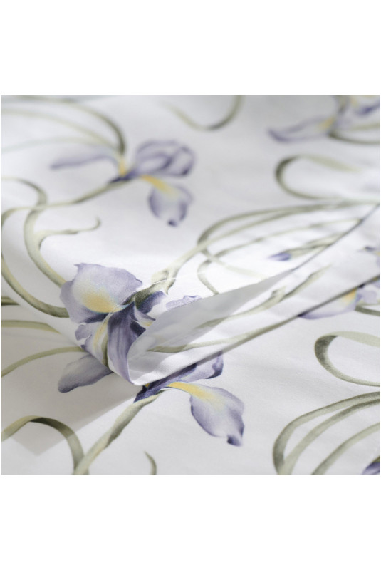 Chemin de Table Imprimé - Irisoni - White