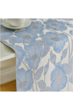 Chemin de Table Jacquard - Makowka - Blue