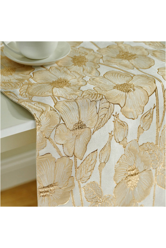 Chemin de Table Jacquard - Makowka - Beige