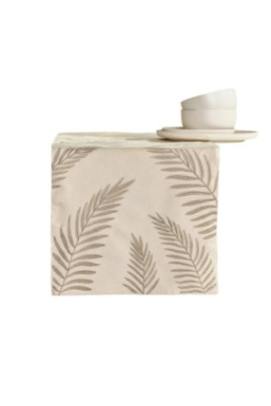 Chemin de Table Brodé - Solariso - Light Beige
