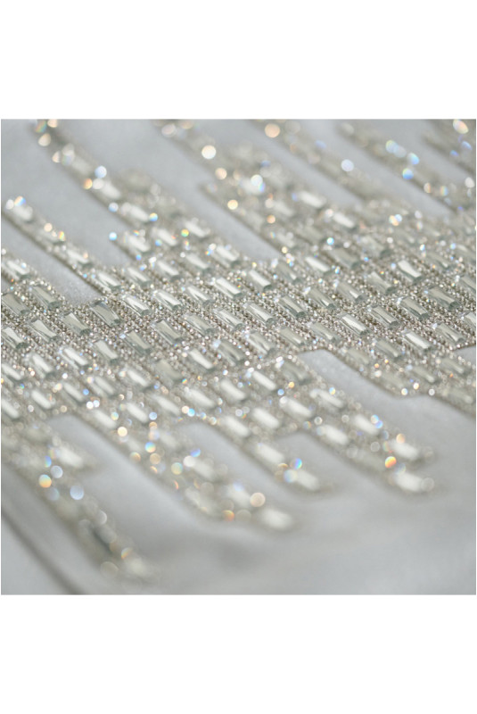 Chemin de Table Décoratif - Riflesso - Silver