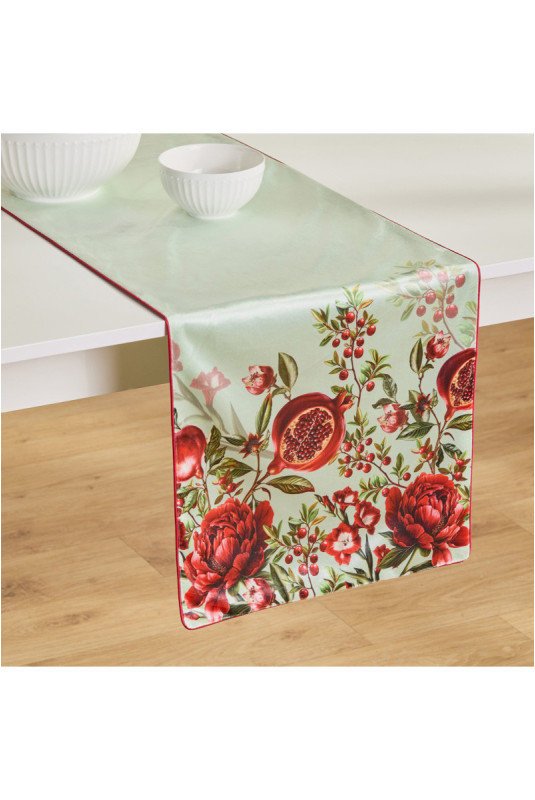 Chemin de Table Imprimé - Pomelia - Mint
