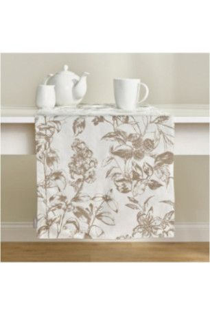 Chemin de Table Imprimé - Ardea - Beige