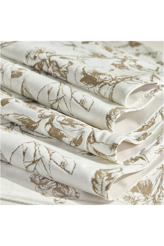 Chemin de Table Imprimé - Ardea - Beige