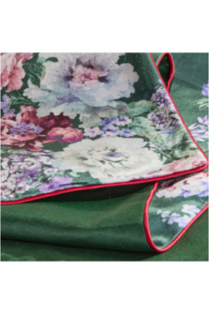 Chemin de Table Imprimé - Fiorosa - Dark Green