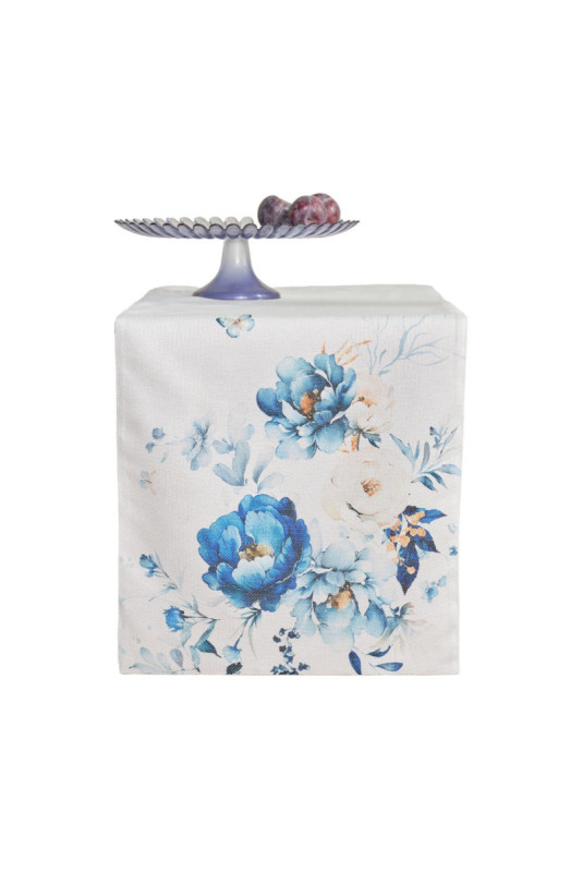 Chemin de Table Imprimé - Cyanelis - Blue