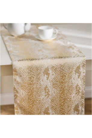 Chemin de Table Jacquard - Basali - Gold
