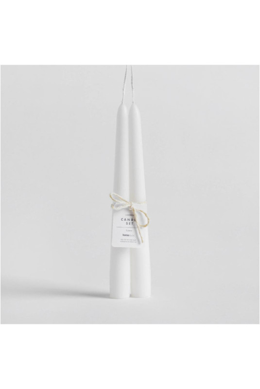 Ensemble de Bougies - Pura - White