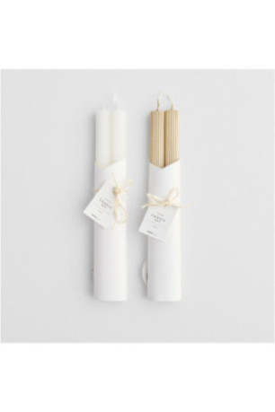Ensemble de Bougies - Elegi - White