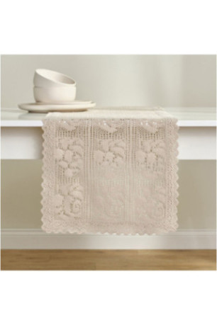 Chemin de Table En Dentelle - Folk2 - Beige