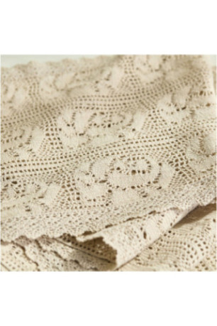 Chemin de Table En Dentelle - Folk2 - Beige