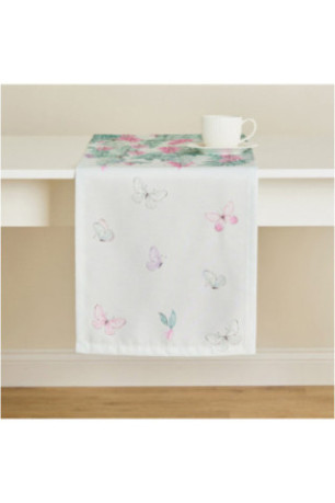 Chemin de Table Imprimé - Fenrys - Light Turquoise