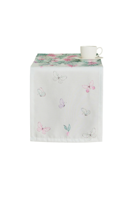Chemin de Table Imprimé - Fenrys - Light Turquoise