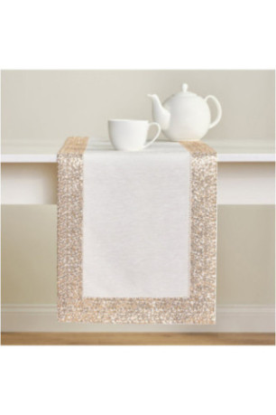 Chemin de Table - Glowish - White