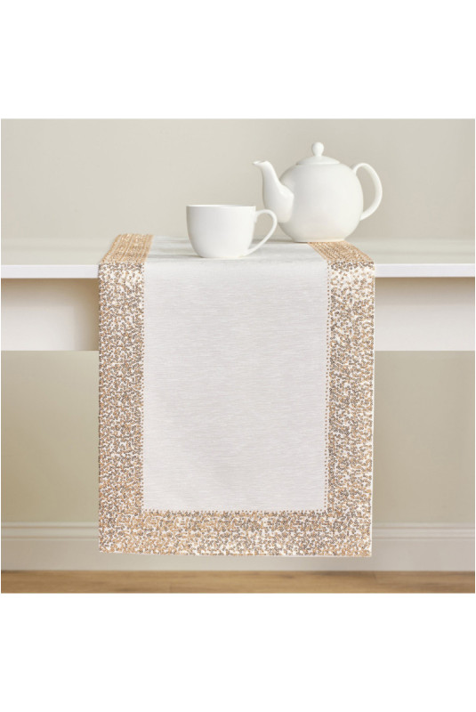 Chemin de Table - Glowish - White