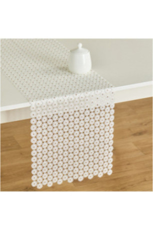 Chemin de Table En Dentelle - Douglasio - White