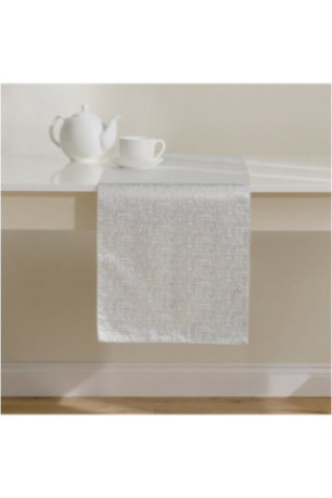 Chemin de Table Jacquard - Makeeba - Silver