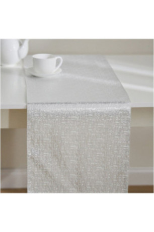 Chemin de Table Jacquard - Makeeba - Silver