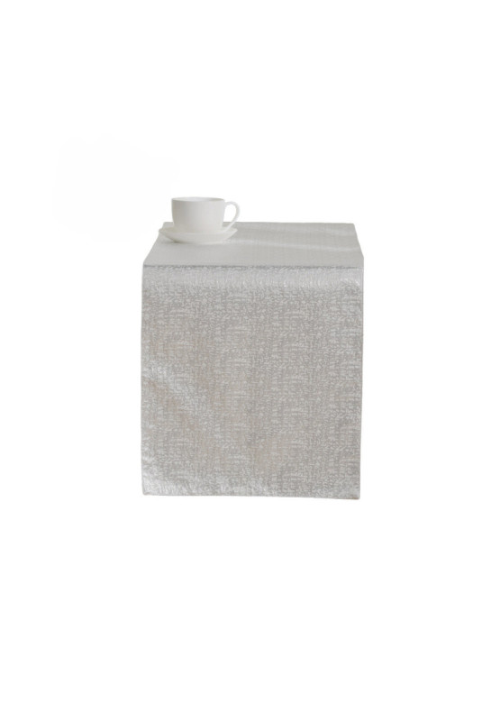 Chemin de Table Jacquard - Makeeba - Silver