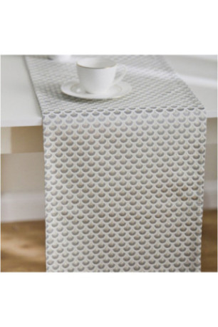 Chemin de Table Jacquard - Sarina - Silver
