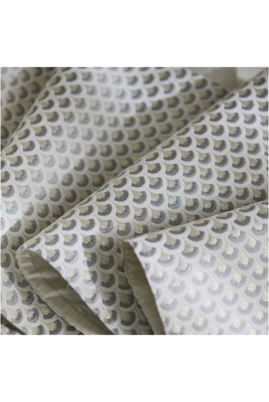 Chemin de Table Jacquard - Sarina - Silver
