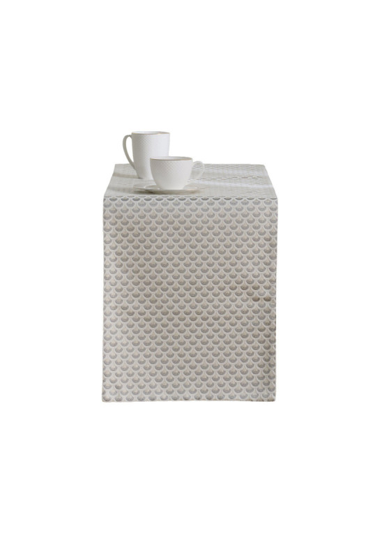 Chemin de Table Jacquard - Sarina - Silver