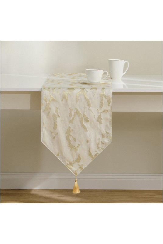 Chemin de Table Jacquard - Wilora - White