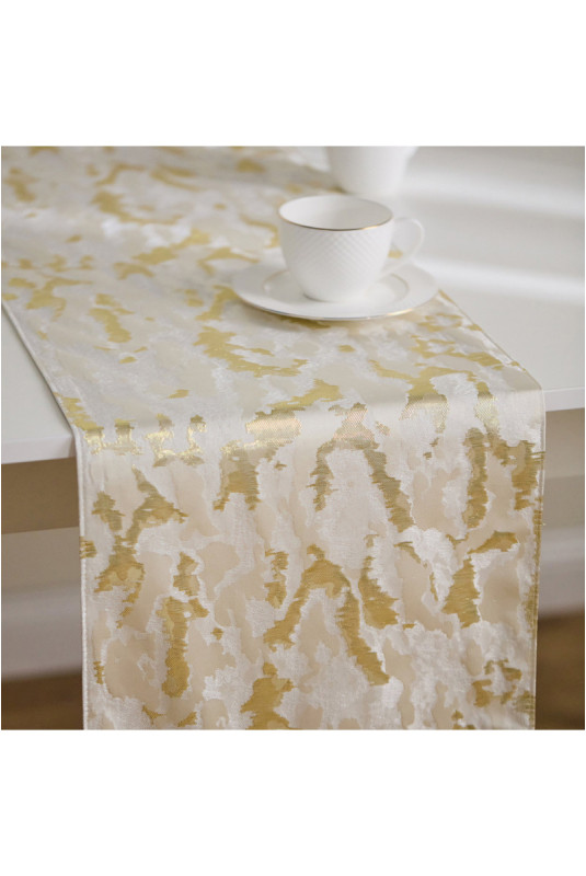 Chemin de Table Jacquard - Wilora - White