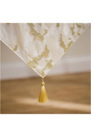 Chemin de Table Jacquard - Wilora - White
