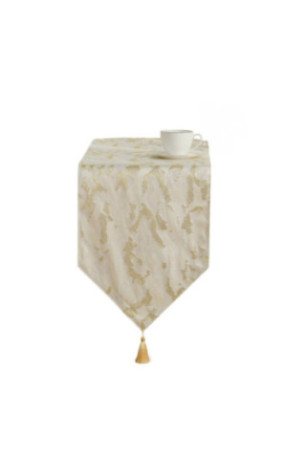 Chemin de Table Jacquard - Wilora - White