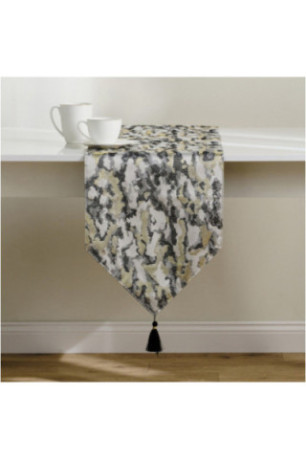 Chemin de Table Jacquard - Wilora - Black