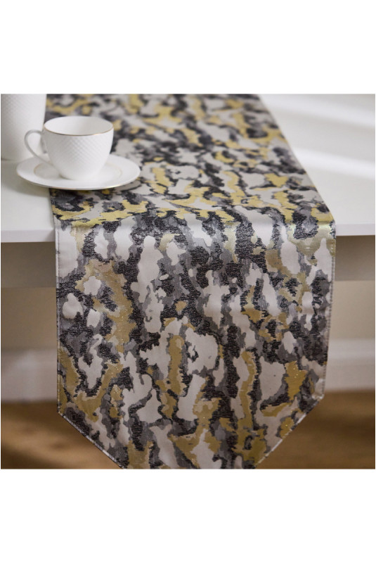 Chemin de Table Jacquard - Wilora - Black