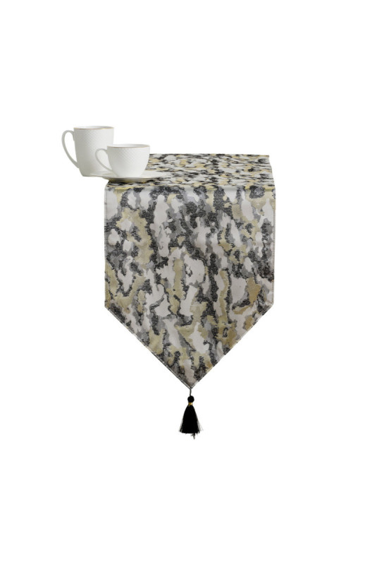 Chemin de Table Jacquard - Wilora - Black
